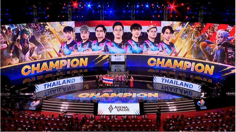 Liên Quân Mobile Sea Games 31 đã đi đến vòng đấu cuối cùng Thái Lan đã bảo vệ thành công tấm HCV
